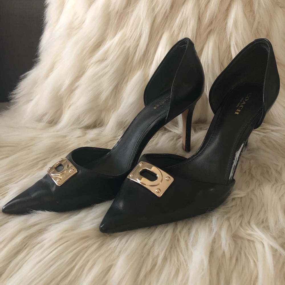 Coach Pointy Toe Heels